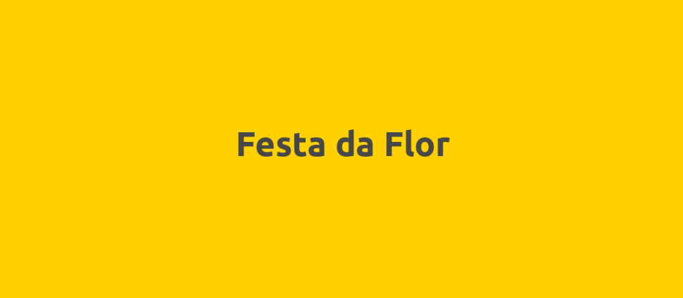 Festa da Flor
