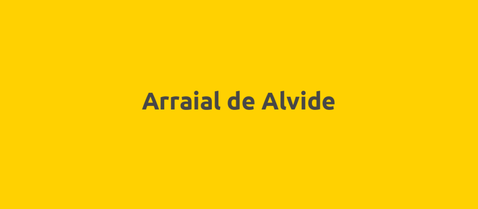 Arraial de Alvide