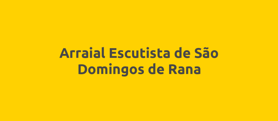 Arraial Escutista de São Domingos de Rana