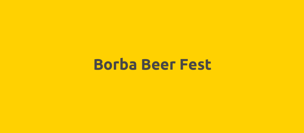 Borba Beer Fest