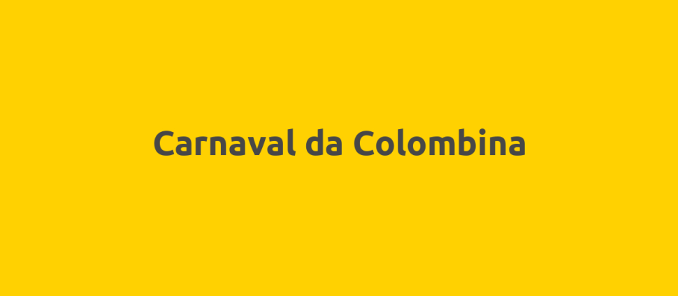 Carnaval da Colombina