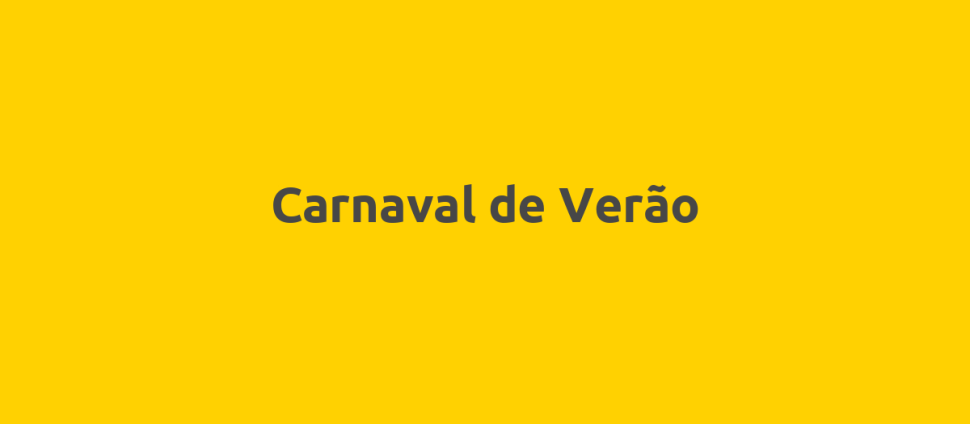 Carnaval de Verão