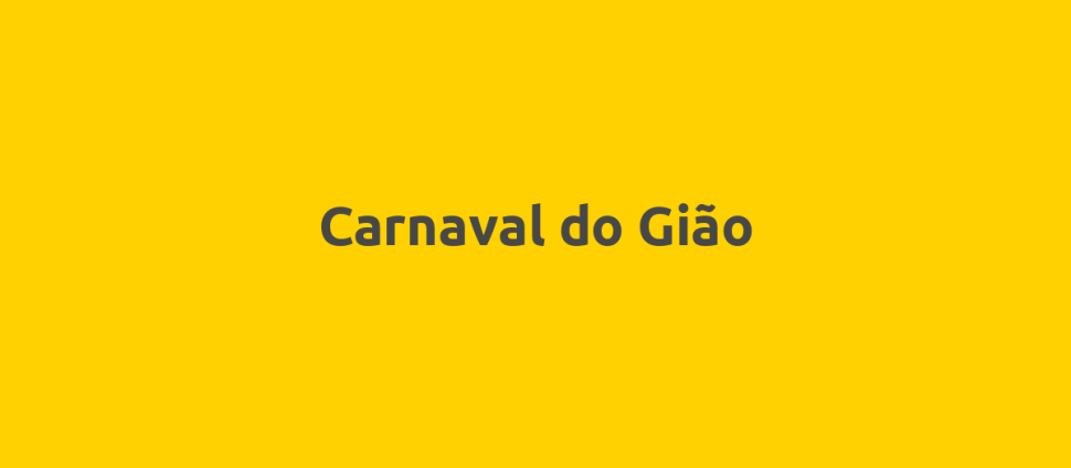 Carnaval do Gião