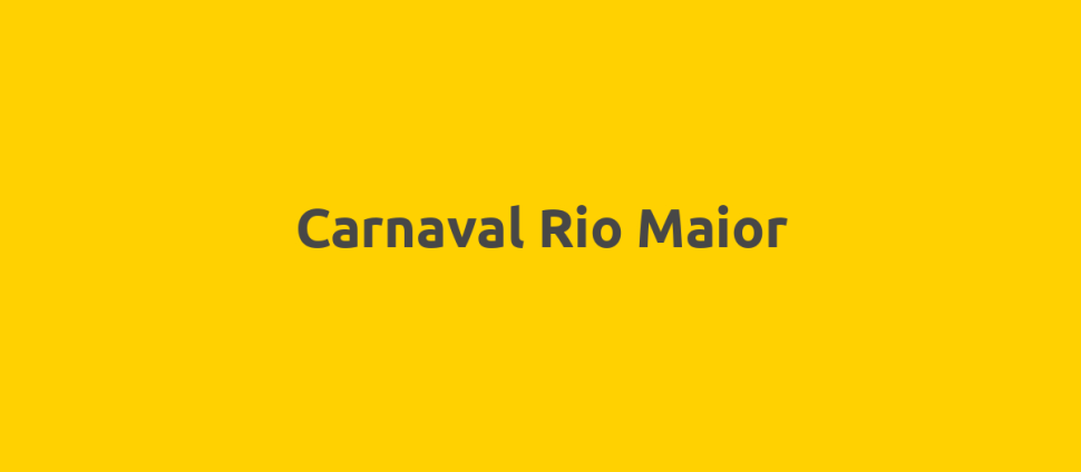 Carnaval Rio Maior