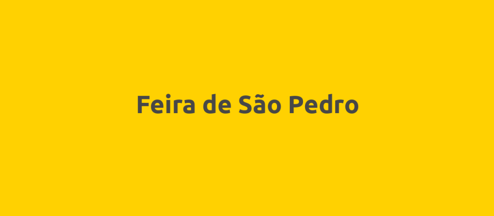 Feira de São Pedro
