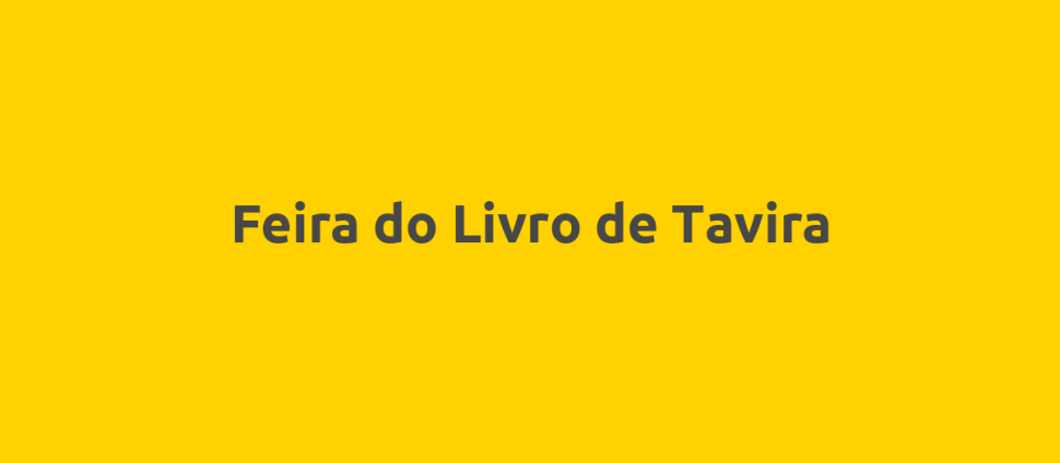 Feira do Livro de Tavira