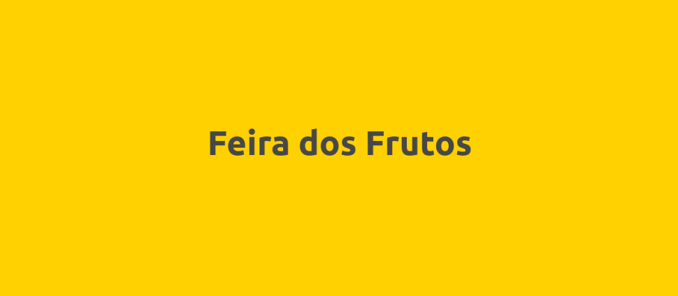 Feira dos Frutos