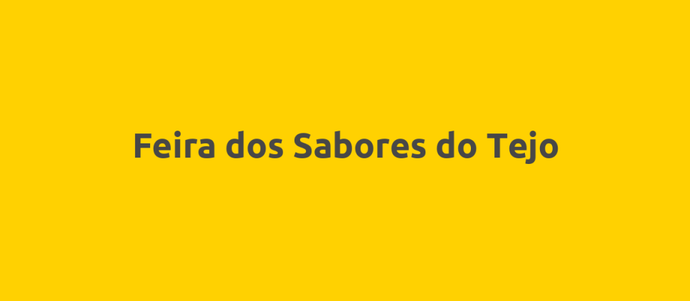 Feira dos Sabores do Tejo
