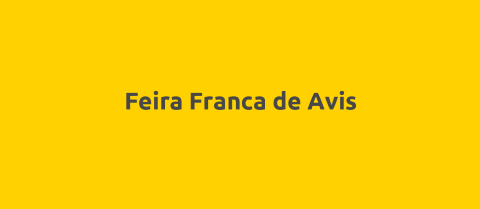 Feira Franca de Avis