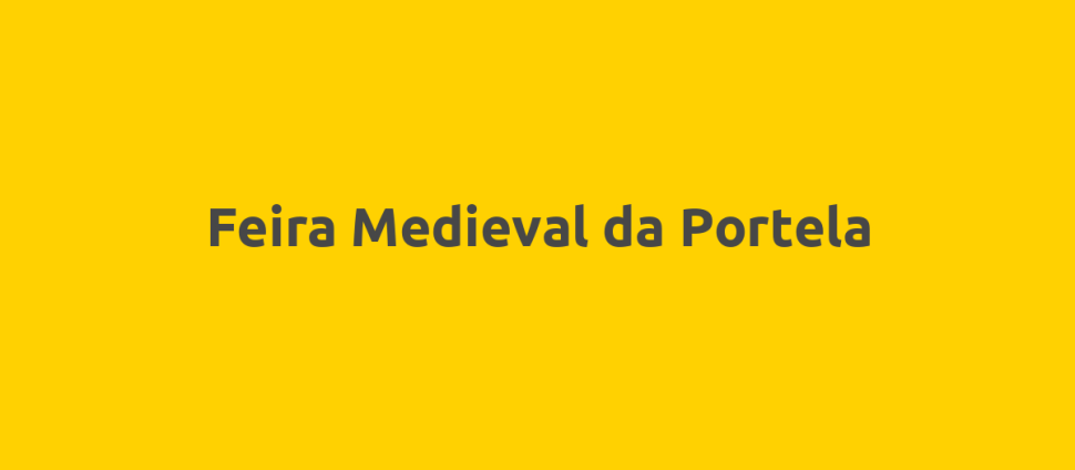 Feira Medieval da Portela