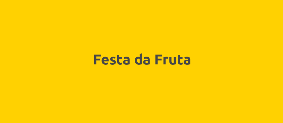 Festa da Fruta