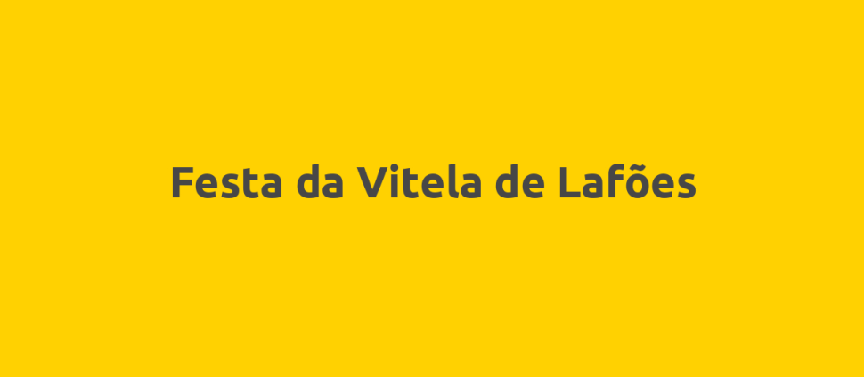 Festa da Vitela de Lafões