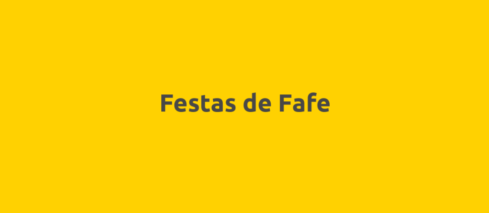 Festas de Fafe