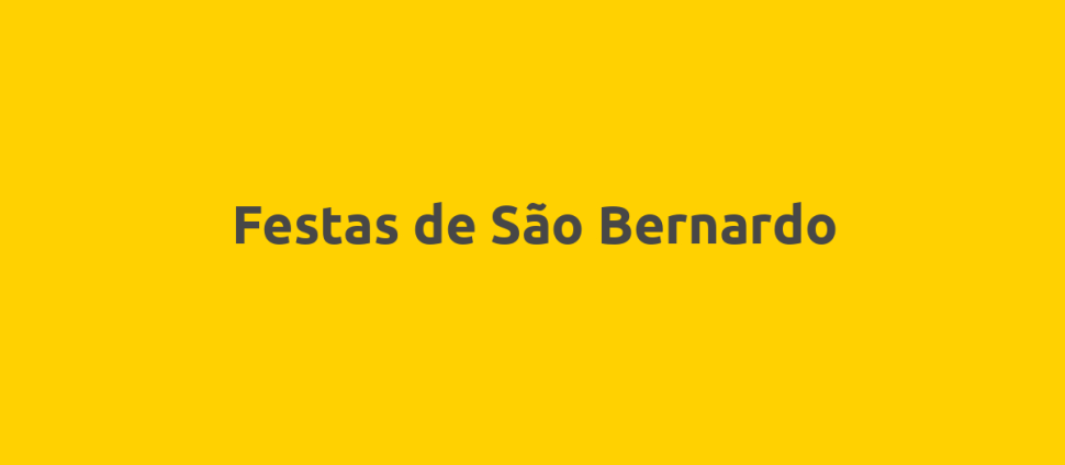 Festas de São Bernardo