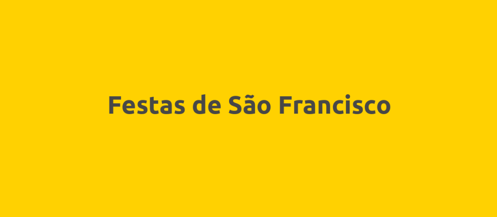 Festas de São Francisco
