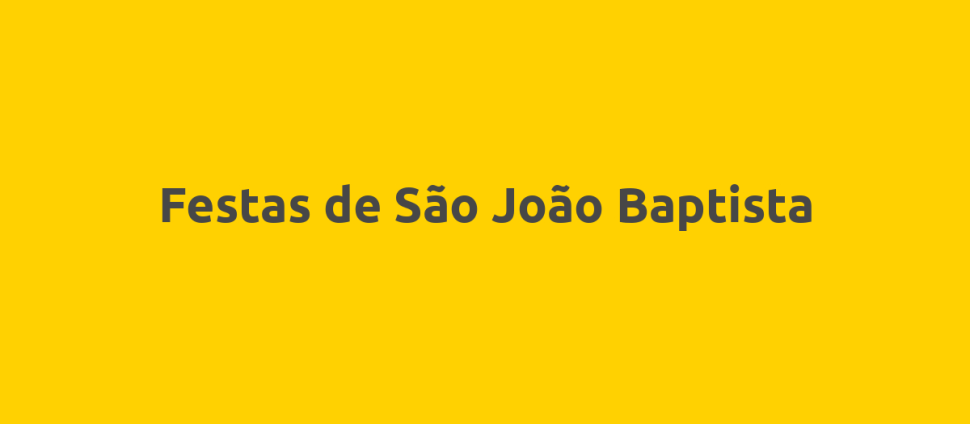 Festas de São João Baptista