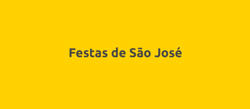 Festas de São José