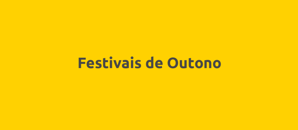 Festivais de Outono