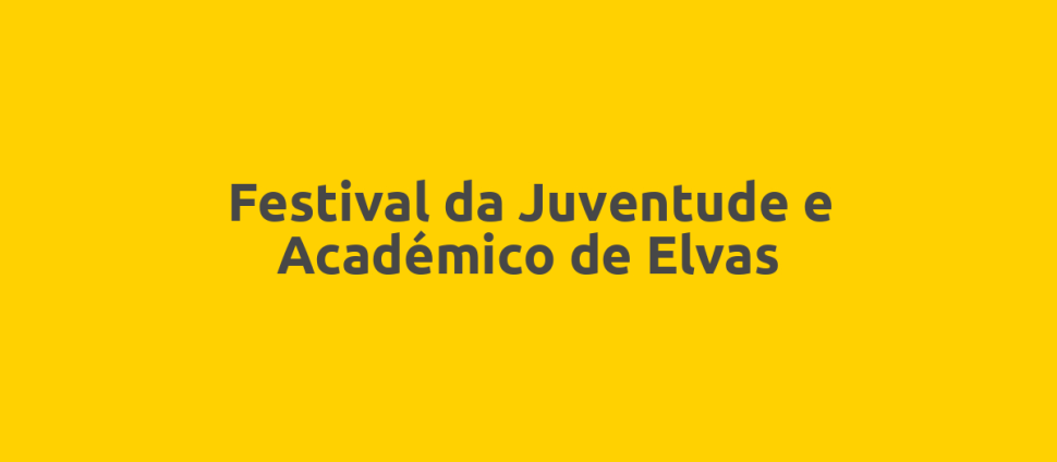 Festival da Juventude e Académico de Elvas