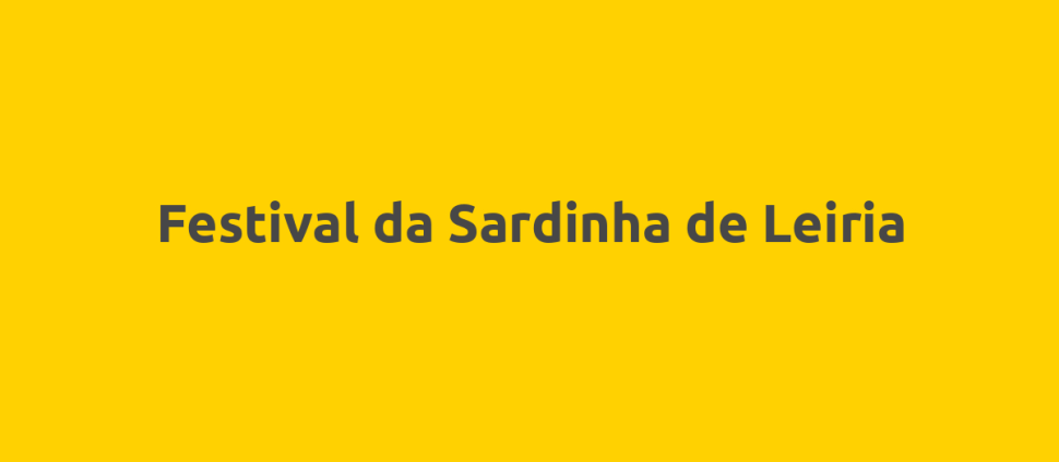 Festival da Sardinha de Leiria