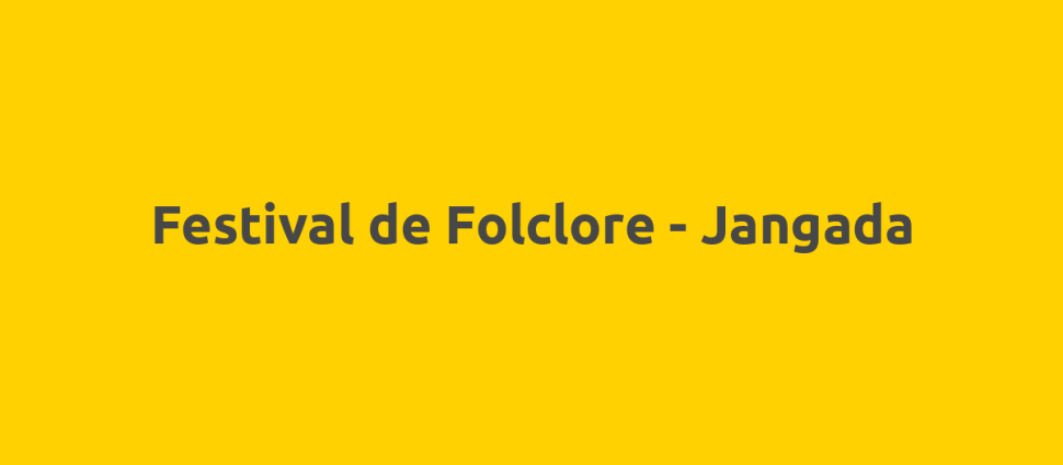Festival de Folclore - Jangada