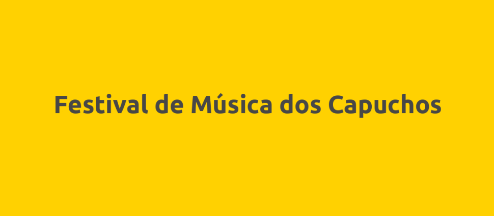 Festival de Música dos Capuchos