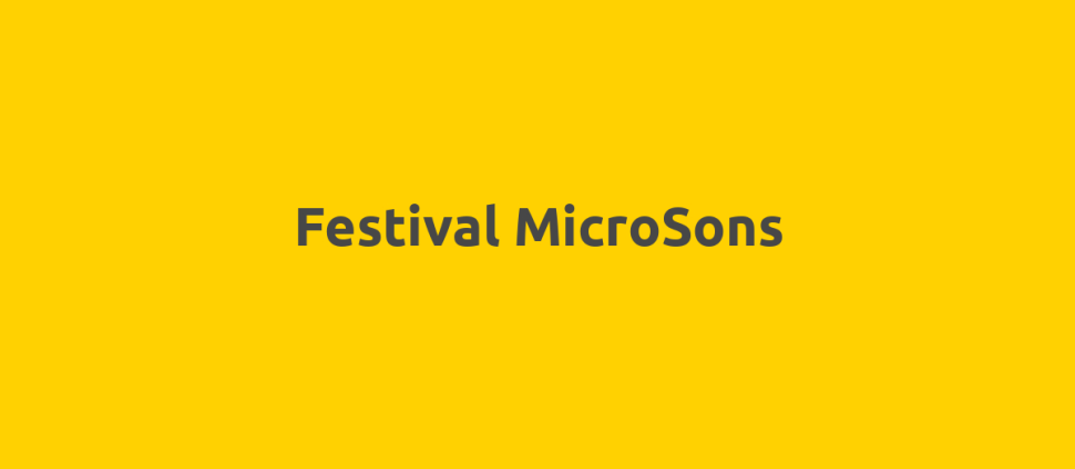 Festival MicroSons