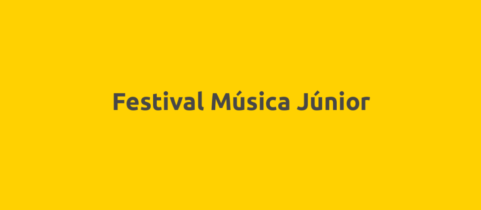 Festival Música Júnior