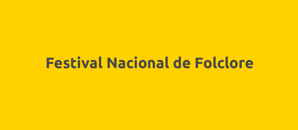 Festival Nacional de Folclore