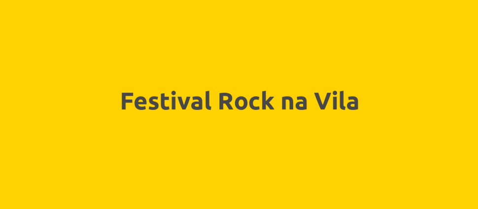 Festival Rock na Vila