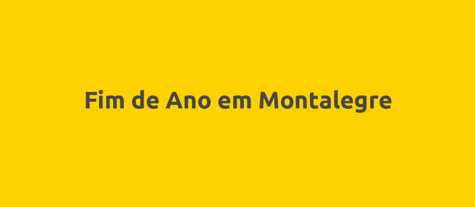 Fim de Ano em Montalegre