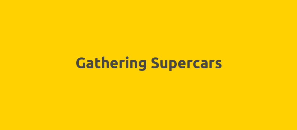 Gathering Supercars