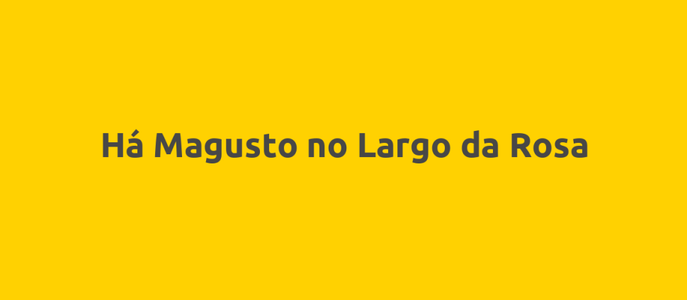 Há Magusto no Largo da Rosa Há Magusto no Largo da Rosa