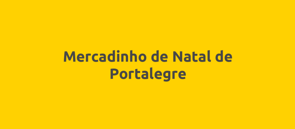 Mercadinho de Natal de Portalegre