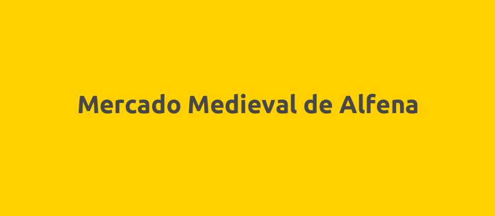Mercado Medieval de Alfena