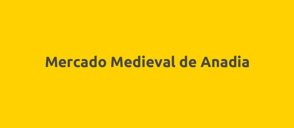 Mercado Medieval de Anadia