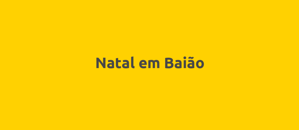 Natal em Baião