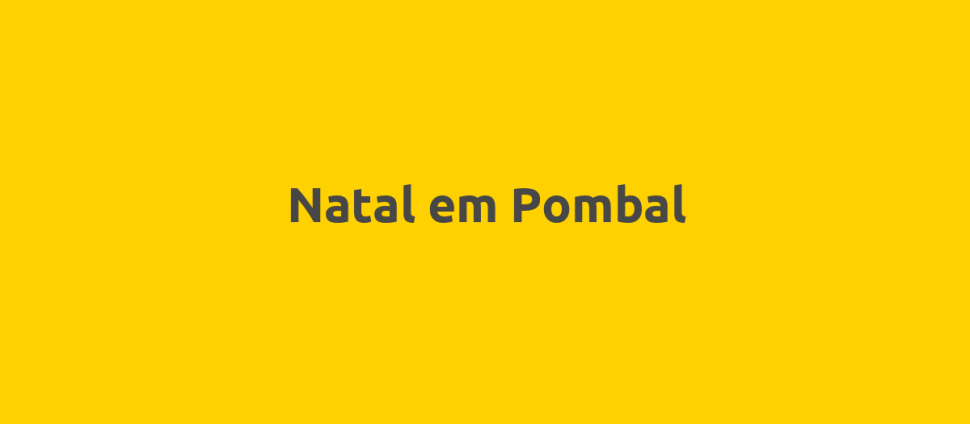 Natal em Pombal