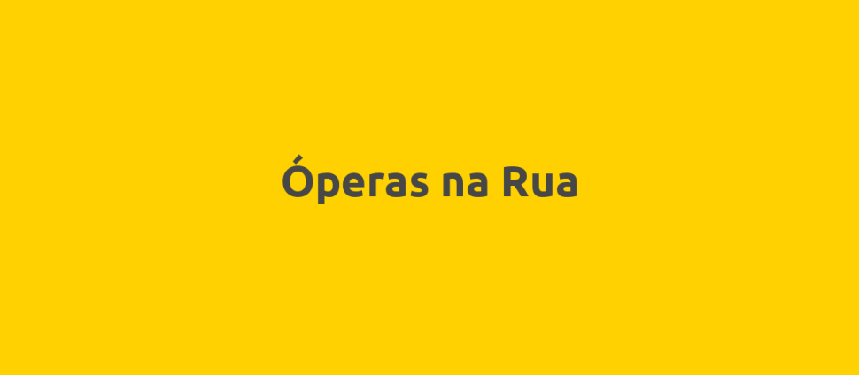Óperas na Rua