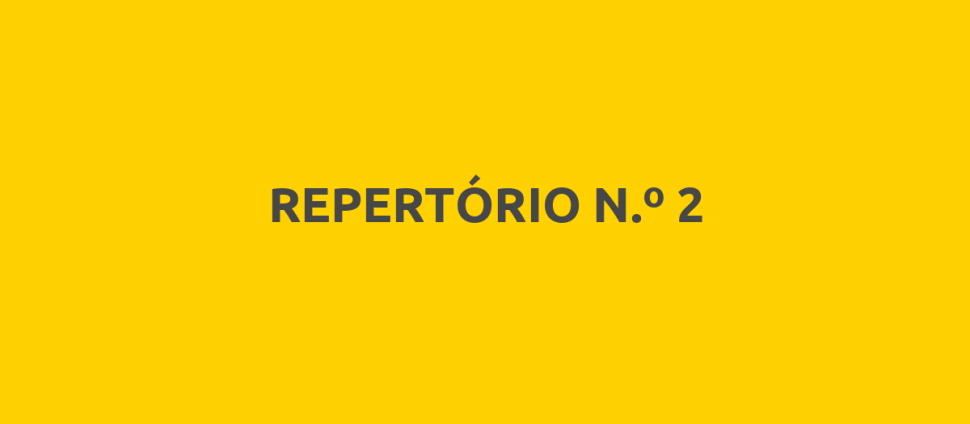 REPERTÓRIO N.º 2