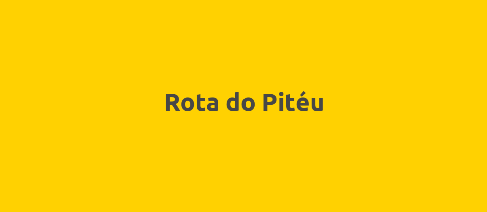 Rota do Pitéu