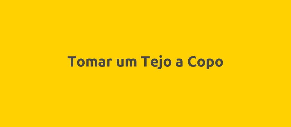 Tomar um Tejo a Copo