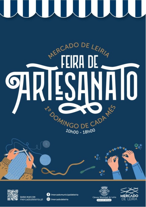 Feira de Artesanato no Mercado de Leiria