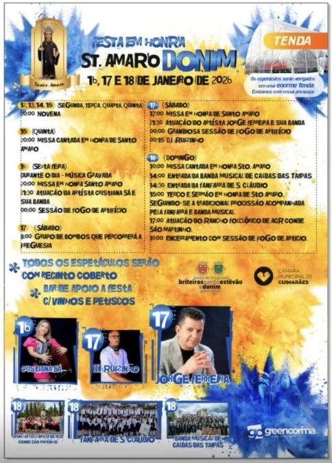 Festas Santo Amaro – Donin