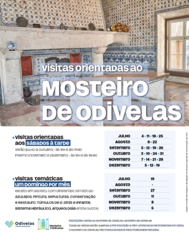 Visita Orientada ao Mosteiro de Odivelas