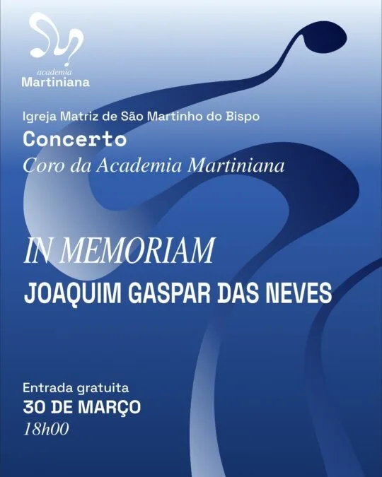 Concerto “In Memoriam Joaquim Gaspar das Neves”