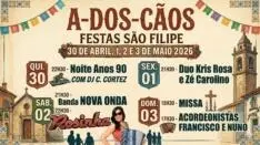 Festas de São Filipe — A-Dos-Cãos 2026