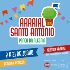 Arraial de Santo António na Praça da Alegria