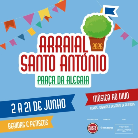Arraial de Santo António na Praça da Alegria