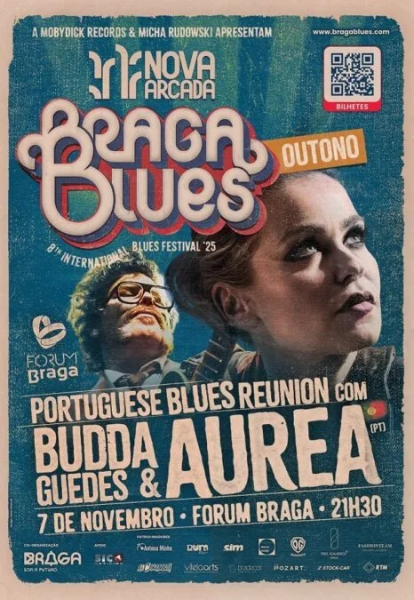 AUREA & BUDDA GUEDES em Portuguese Blues Reunion